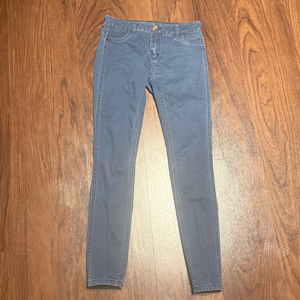 TED BAKER Reversible Dark Blue Or Black Skinny Jeans